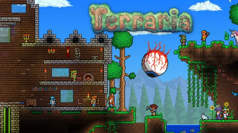 Terraria PC Feature logo